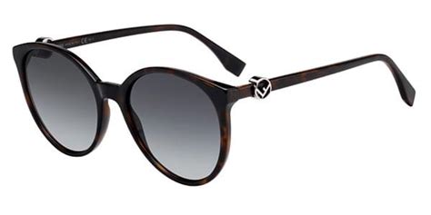 fendi ff 0288/s 086/9o|Fendi FF 0288/S 086/9O Sunglasses Tortoise .